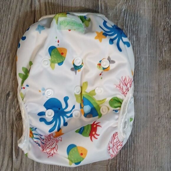 Adjustable Reusable Baby Swim Diapers Sz Small NWOT pack of 3 - Picture 6 of 12